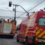 Motociclista fica ferido em colisão com carro em Paranaguá