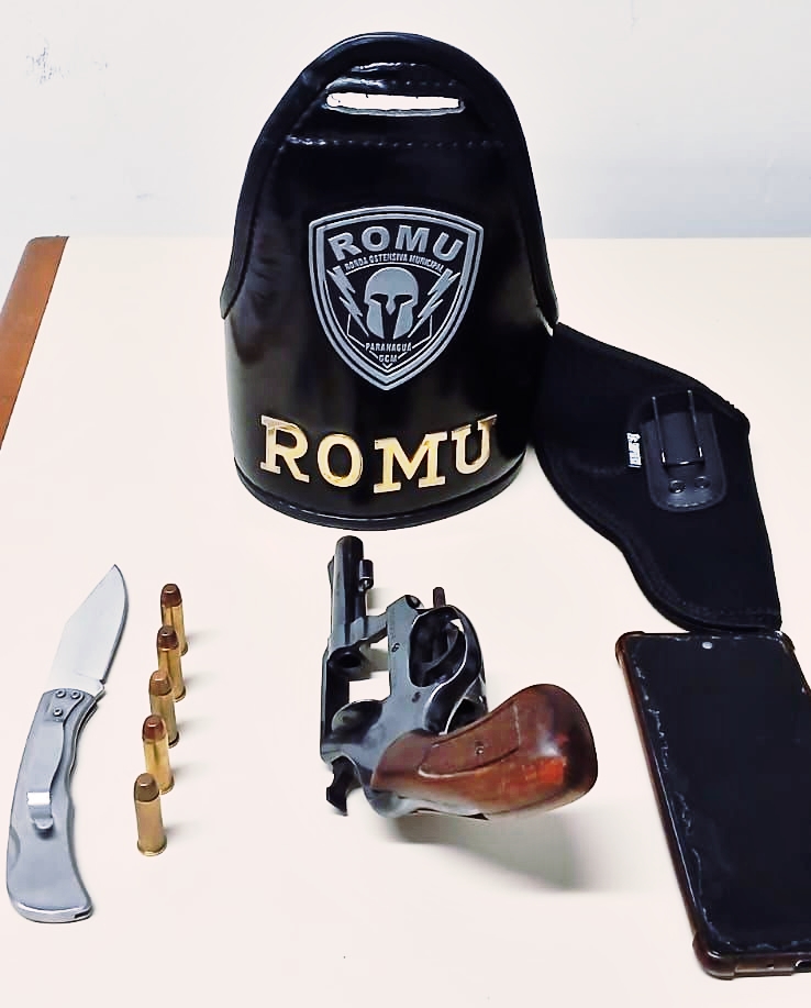 Apreensão de arma de fogo pela GCM 1