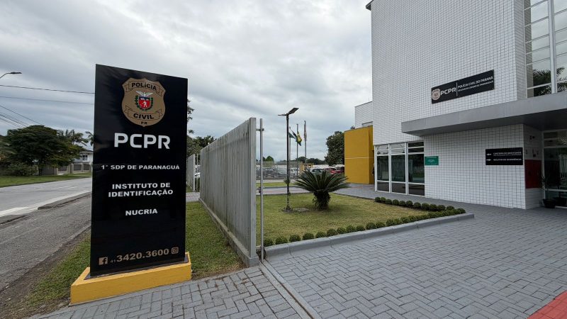 DELEGACIA PCPR PARANAGUA – FOTO ALINE CARDOSO JB LITORAL
