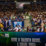 Abertura dos Jogos Municipais Escolares aconteceu na última quinta (30), para centenas de pessoas, na Arena Albertina Salmon