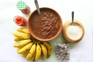 Comida caiçara. Foto Arnaldo Alves AEN.