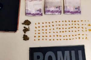 Romu apreende 99 pedras de crack ao abordar rapaz na Ilha dos Valadares