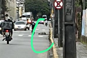 Mulher vítima de agressão em Morretes