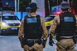 Policiais Militares da Patrulha Costeira