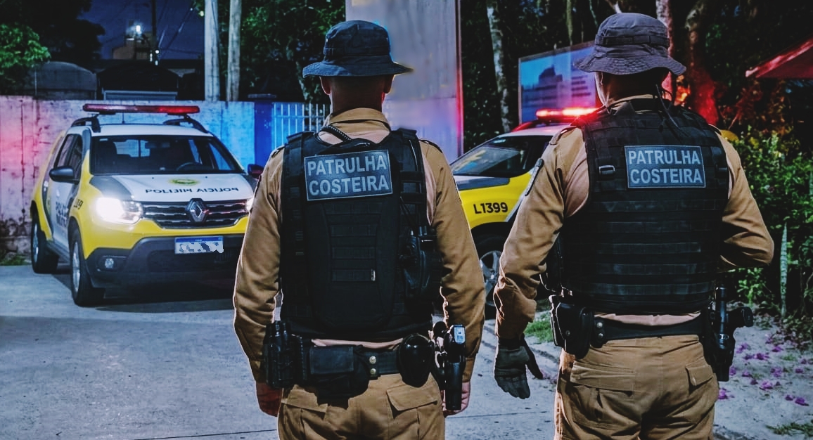 Policiais Militares da Patrulha Costeira