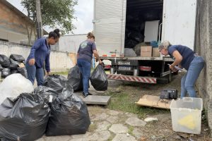 RECICLÁVEIS – FOTO PREFEITURA DE PARANAGUÁ