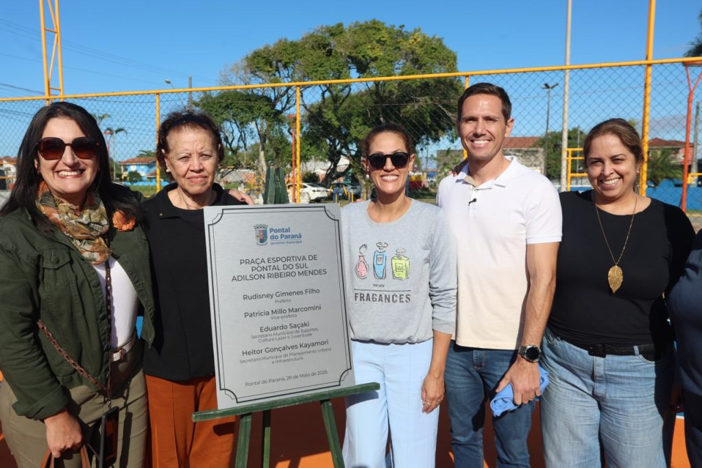 inauguração praça Pontal do Parana – foto Clovis Santos