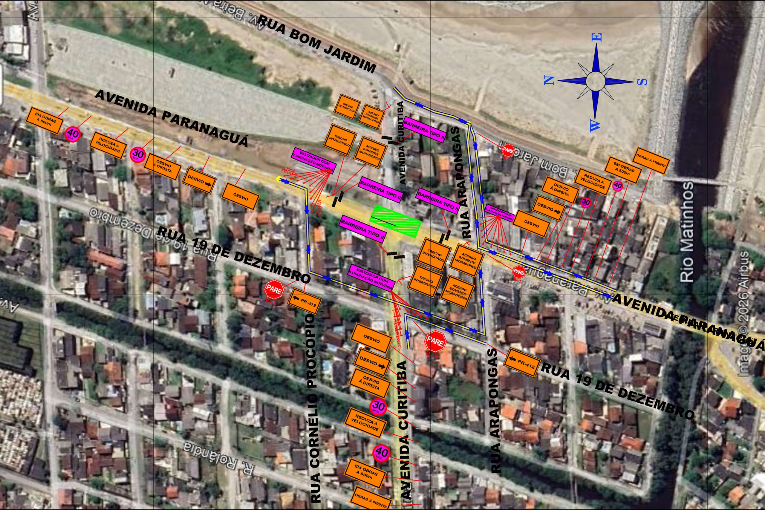 O DER/PR está duplicando com pavimento rígido de concreto um trecho de 14,28 quilômetros da PR-412, iniciando próximo à ponte sobre o Canal de Matinhos e seguindo até o entroncamento com a PR-407, na localidade de Praia de Leste, em Pontal do Paraná.