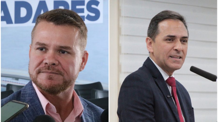 Ex-prefeito Marcelo Roque e prefeito Adriano Ramos protagonizam novo embate político em Paranaguá após a extinção da FASP, aprovada pela Câmara e questionada pelo Ministério Público na Justiça.