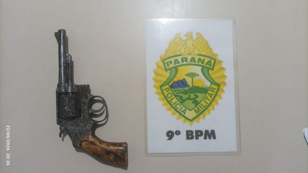 Apreensão de arma pela PM