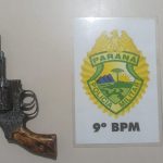 Apreensão de arma pela PM