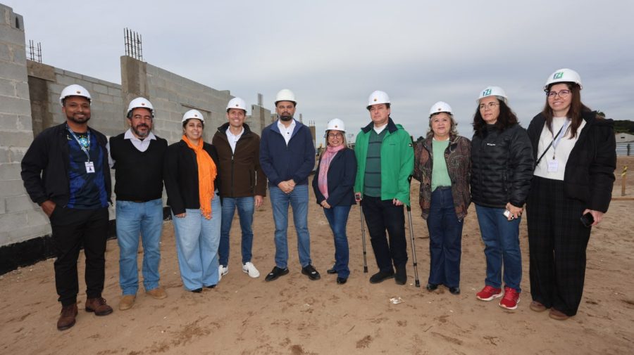 Comitiva do Governo do Paraná foi vistoriar pessoalmente as obras em Pontal.