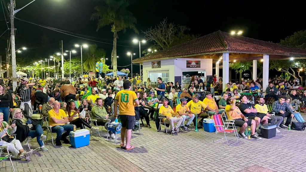 JOGO DO BRASIL COPA – FOTO PREFEITURA DE GUARATUBA