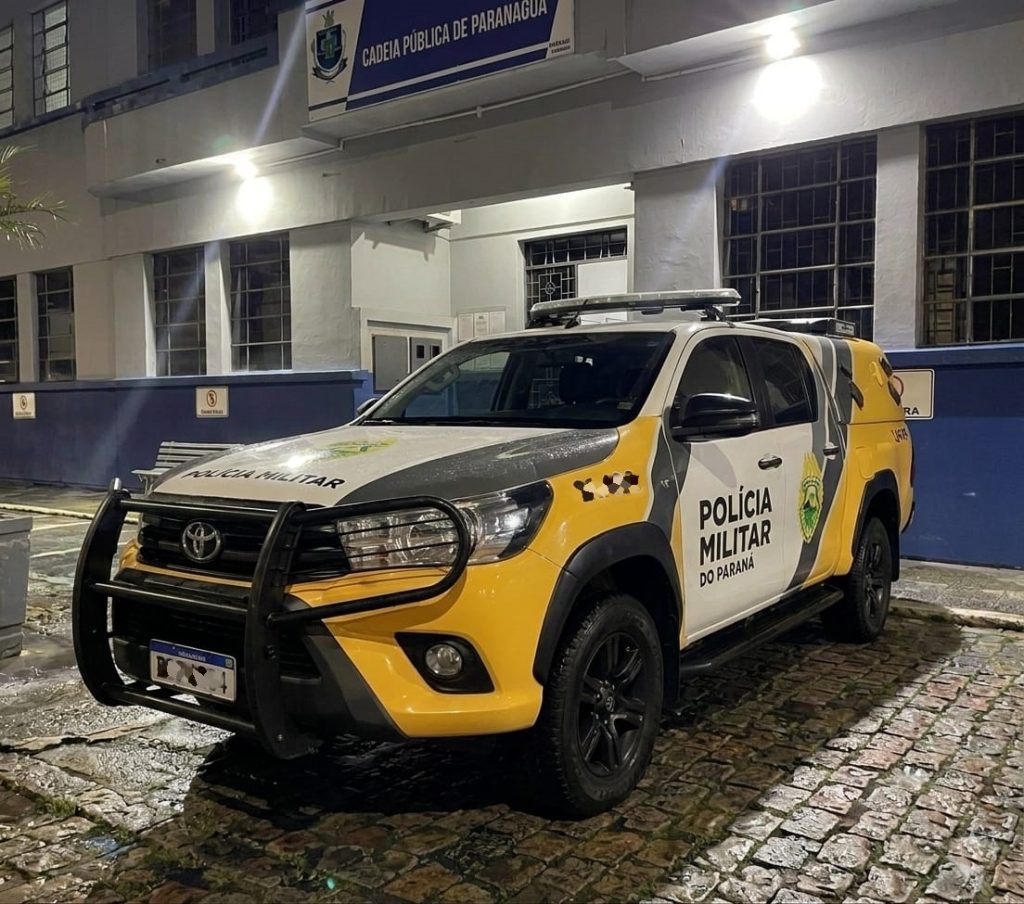 PM Viatura PM Cadeia Pública Paranaguá 01