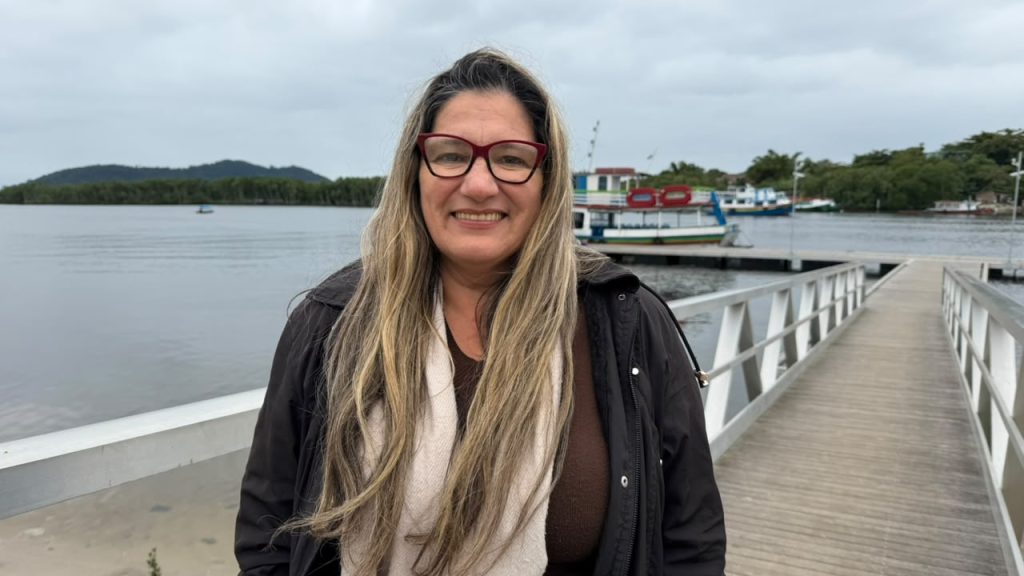 professora Joselia foto aline cardoso jb litoral