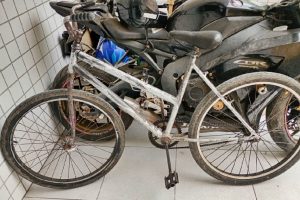 Apreensão de bicicleta durante roubo em Paranaguá
