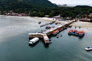 Novo modelo de controle dos acessos a Ilha do Mel pode dobrar capacidade de visitantes. Foto: Prefeitura de Paranaguá