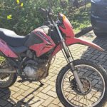 Moto furtada recuperada