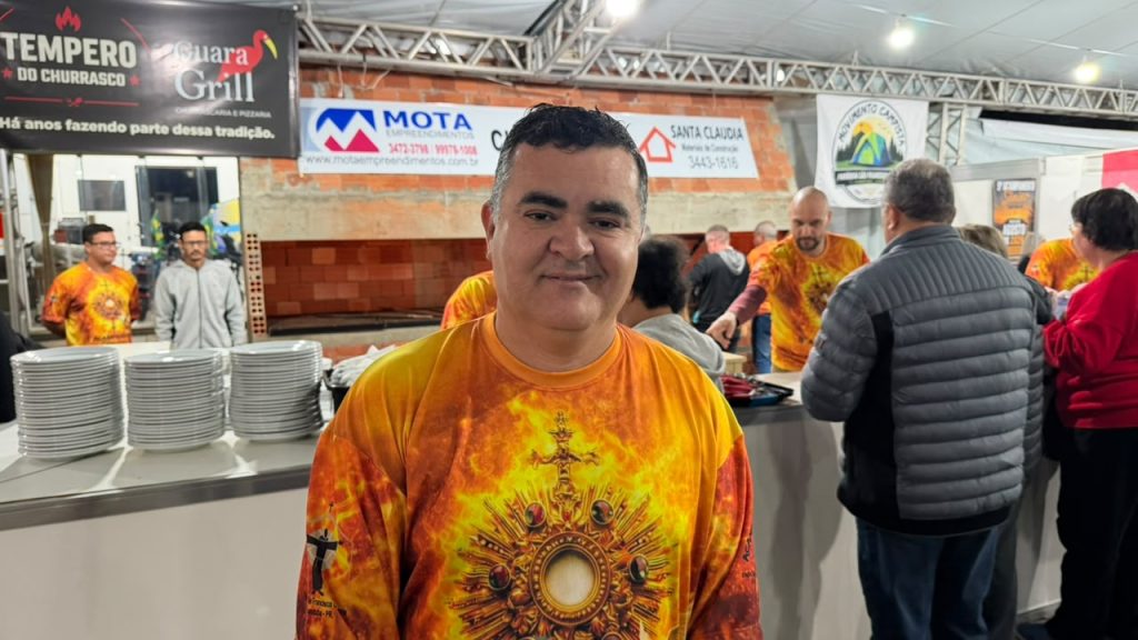 SERGIO RENATO DA SILVA – VOLUNTÁRIO CHURRASCO – FOTO