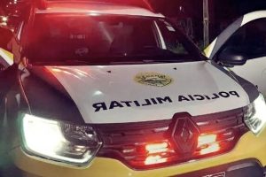 Viatura PM Guaratuba noite