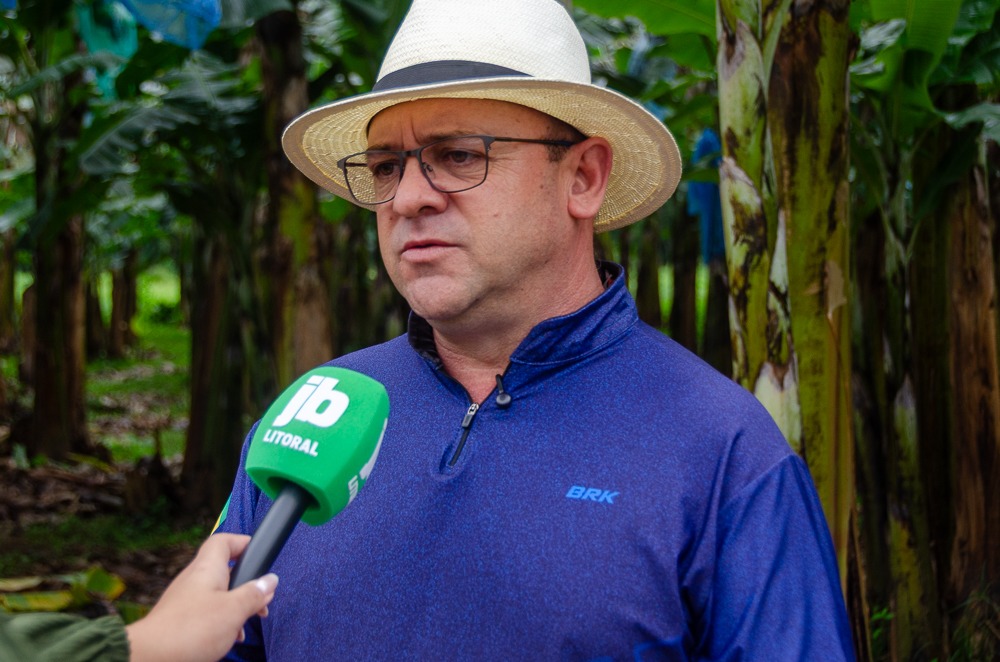 dagoberto secretario de agricultura de guaratuba foto pref de guaratuba